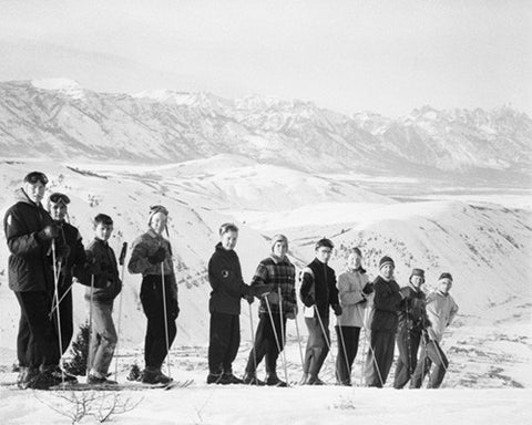 High School Ski Team on Snow King