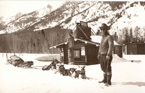 Jack Kranenberg with Dog Sled and Team